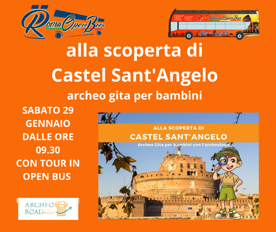 eventi per bambini roma visita guidata castel sant'angelo