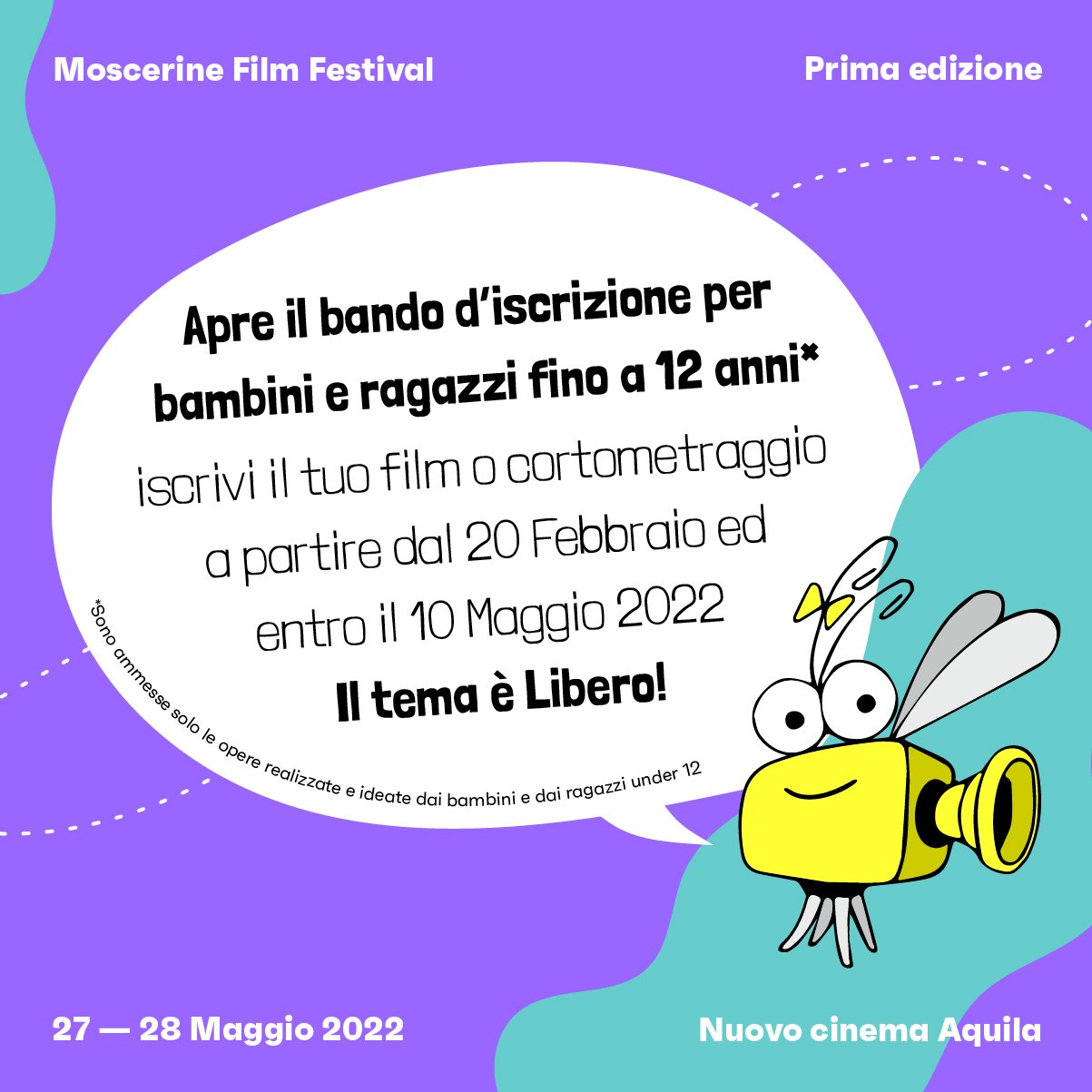 moscerine film festival per bambini roma cortometraggi