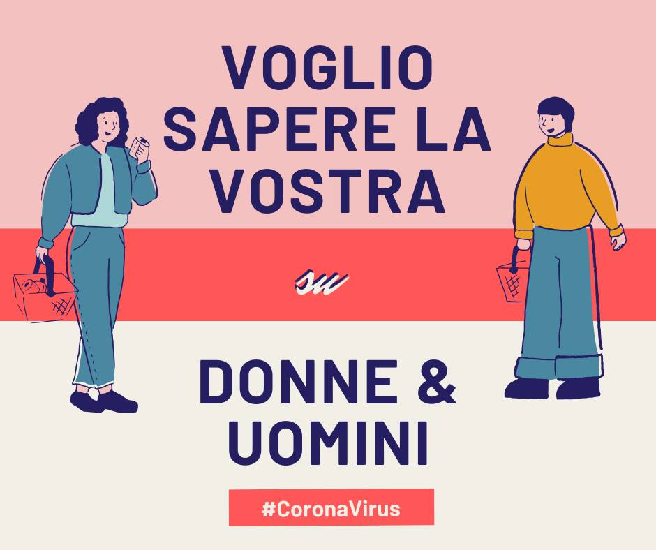 uomini e donne in smart working corona virus