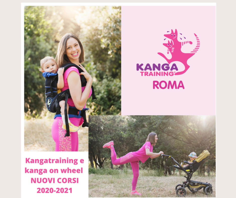 kangatraining attività fisica sport fitness post parto mamma e bebè roma