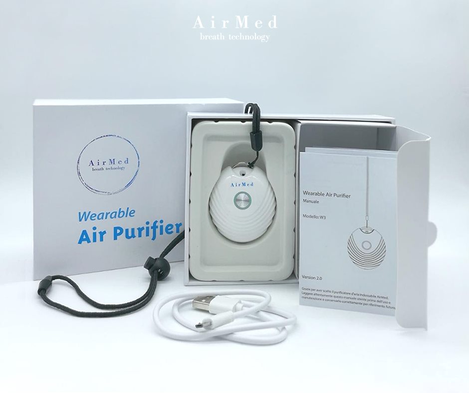 airmed purificatore ionizzatore aria allergia fumo passivo batteri 1
