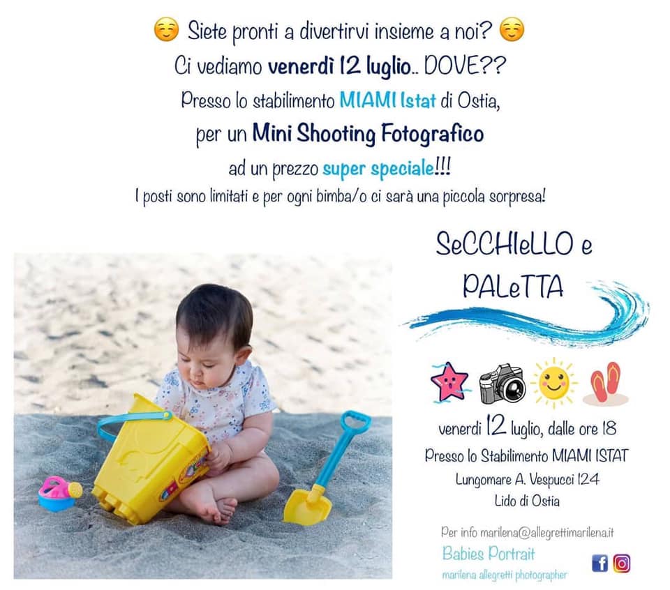 babies portrati aperitivo fotografico mini shooting spiaggia bambini neonati
