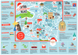 La mappa del Caffeina Christmas Village