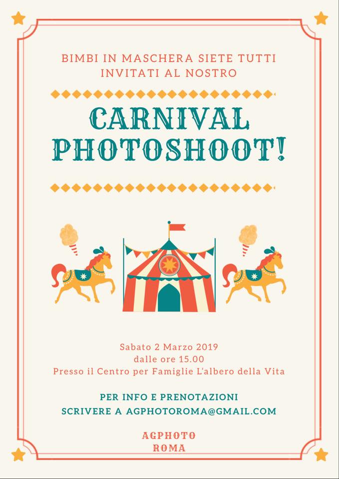 carnival photoshop centocelle per bambini e famiglie