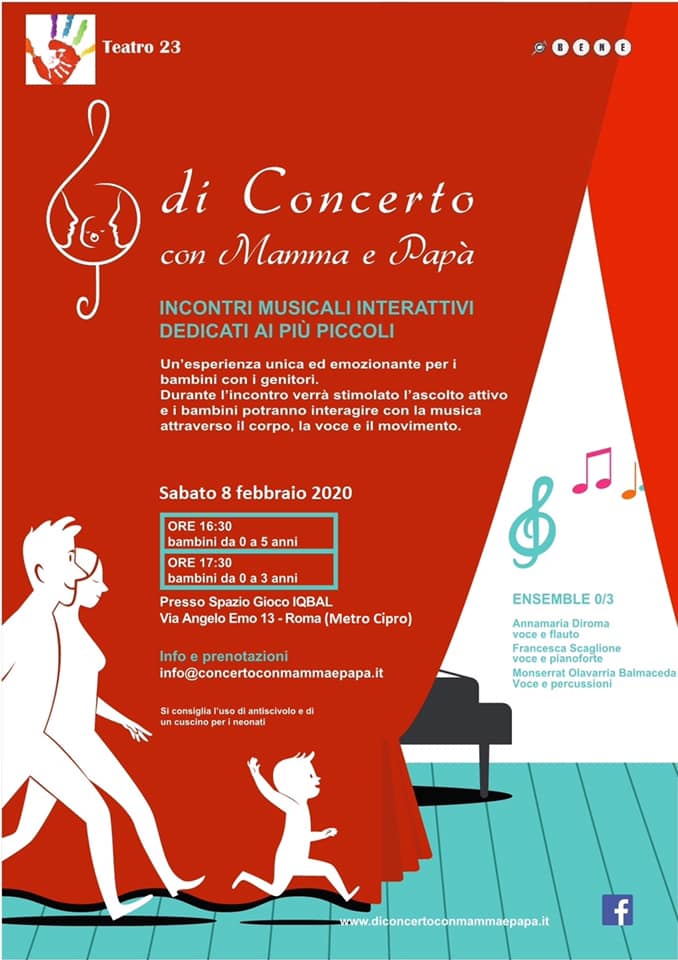 concerto neonati bambini roma