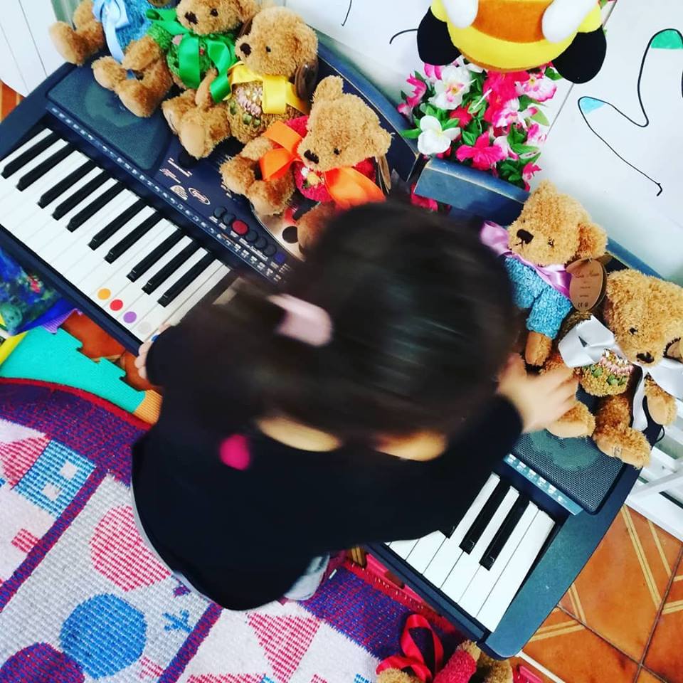 corso di pianoforte e musica per bambini di 2 anni a Roma diana