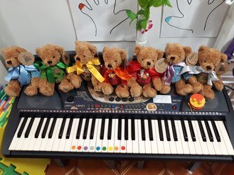 corso di pianoforte e musica per bambini di 2 anni a Roma