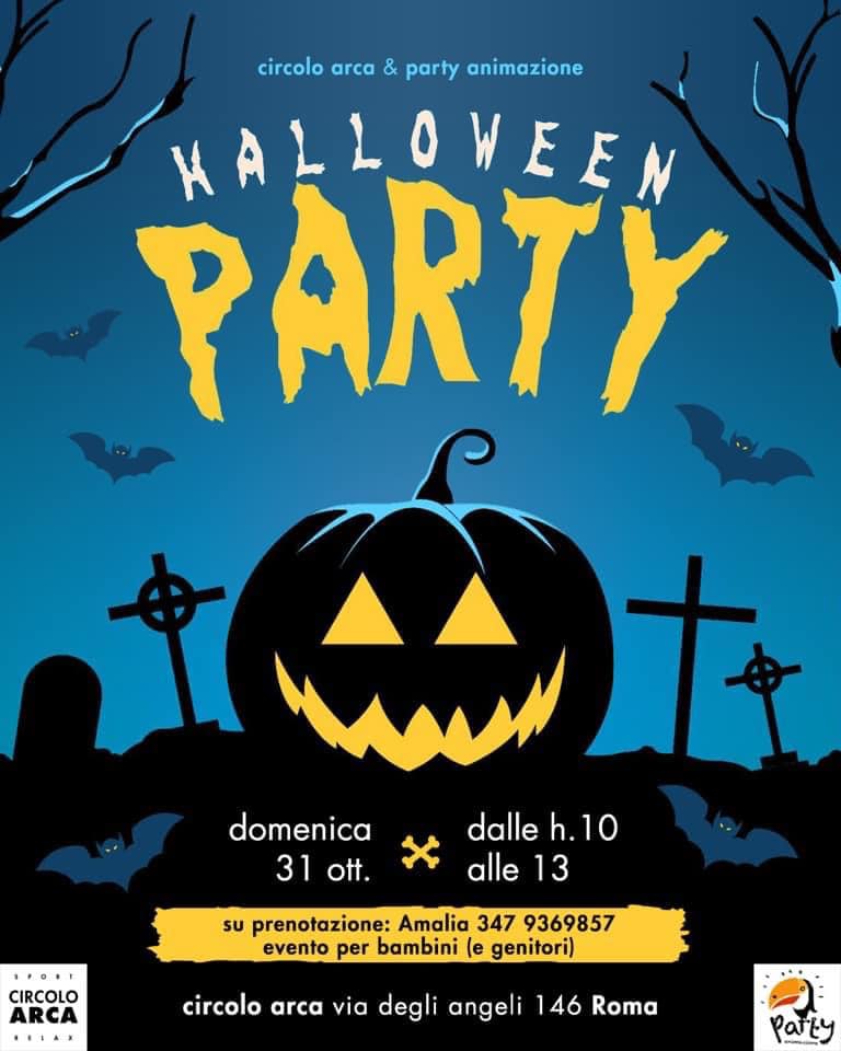 eventi di halloween per bambini a roma halloween party circolo arca