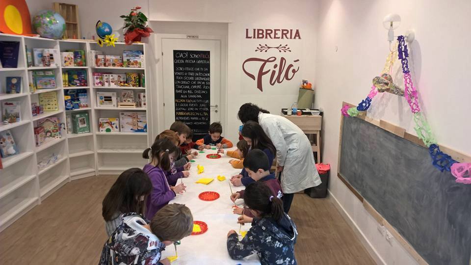 filo bar caffetteria con area giochi per bambini a roma feste per bambini