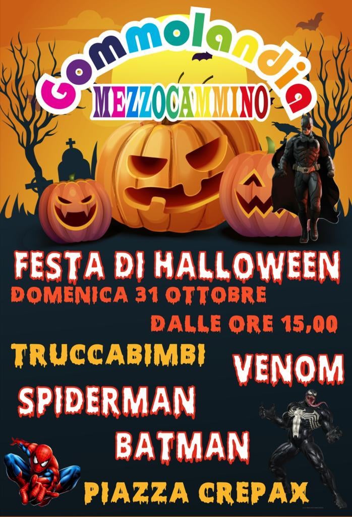 evento festa in maschera halloween bambini roma