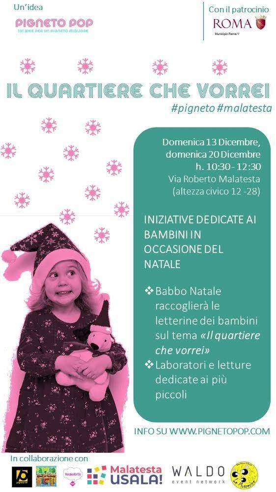 iniziativa evento gratuito bambini roma pigneto weekend fine settiman