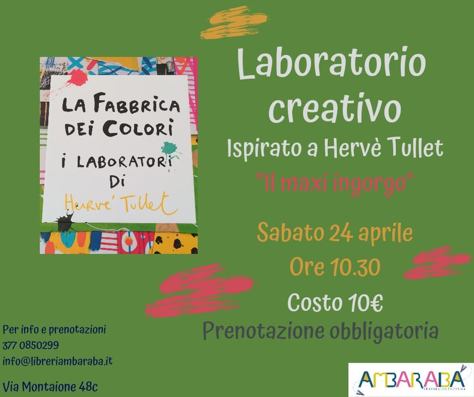 laboratorio creativo eventi per bambini weekend roma nuovo salario