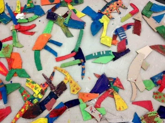 laboratorio di riciclo creativo e pittura per bambini roma weekend