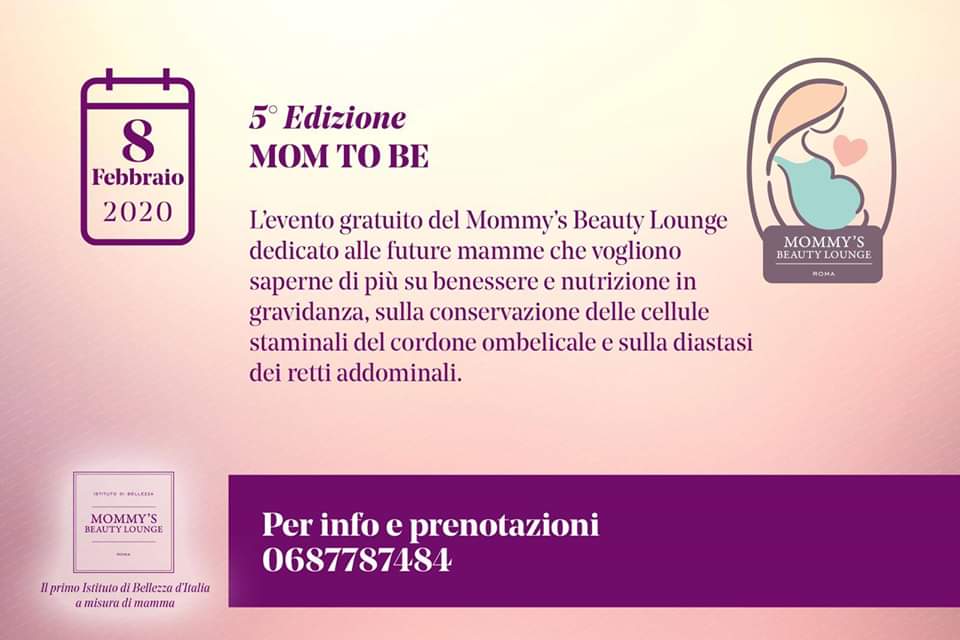 momtobe evento gratuito gravidanza roma