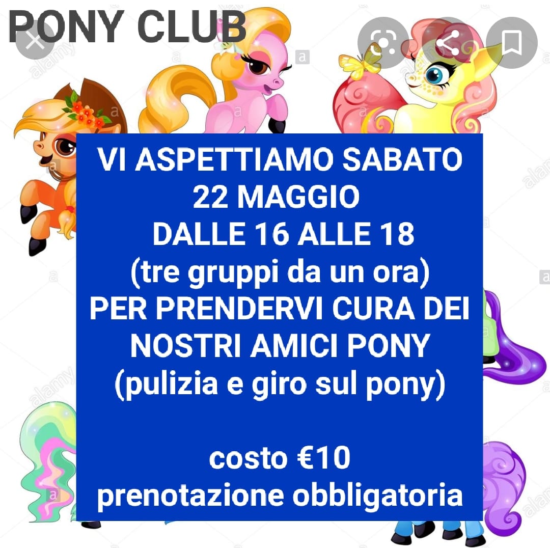 pony cavalli bambini roma nord weekend