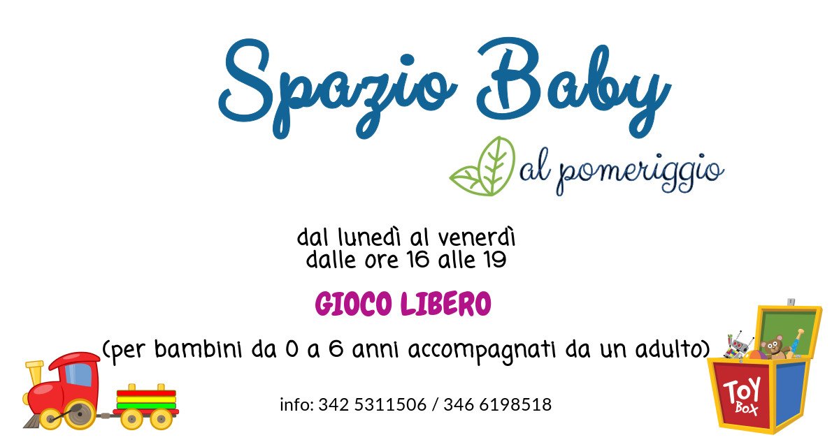 Lo spazio Baby clorofilla, alternativa al nido a Roma in zona Pigneto/Malatesta laboratori pomeridiani