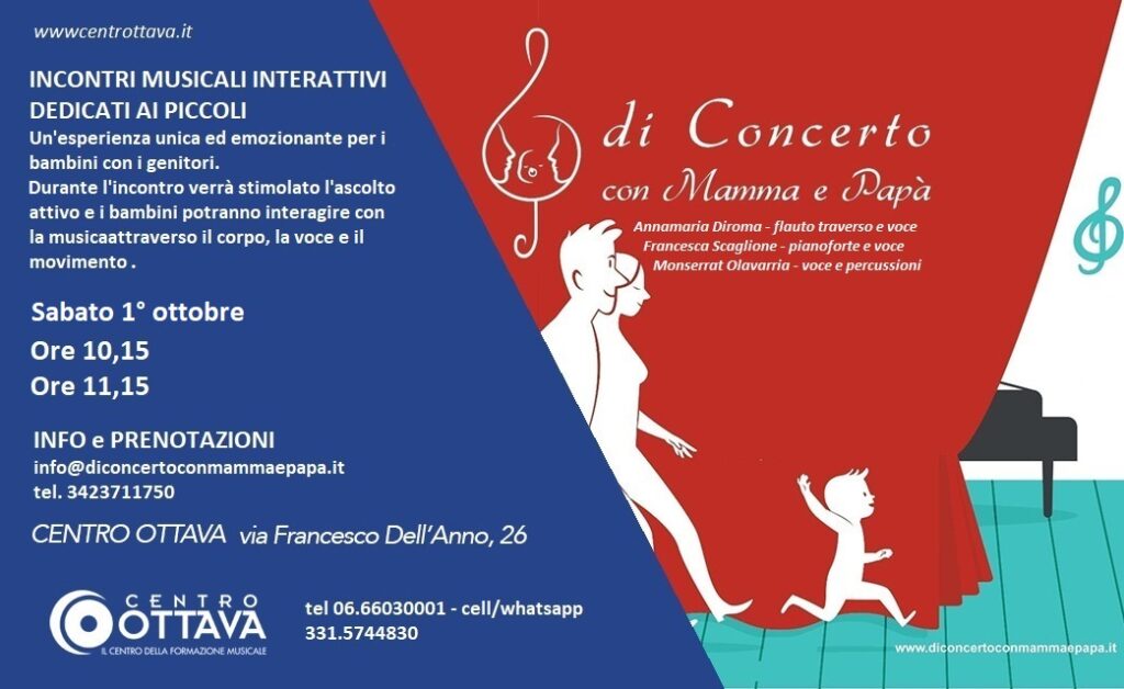 musica per bambini e neonati a roma