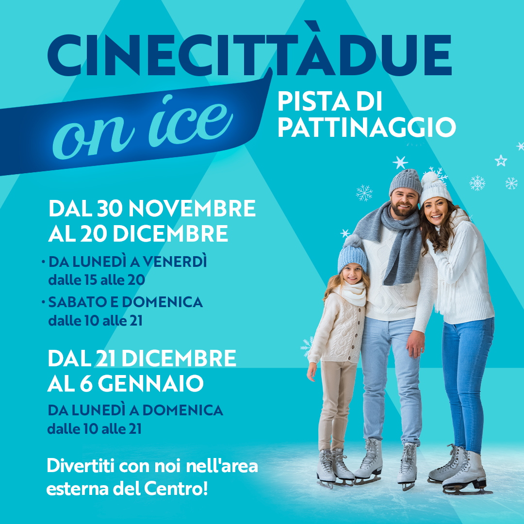 Natale sul Ghiaccio: Piste di Pattinaggio su ghiaccio a Roma per ...