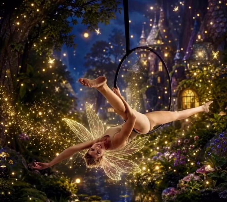 Trilli e Peter Pan a teatro a Roma: la magia vola davvero con la danza aerea