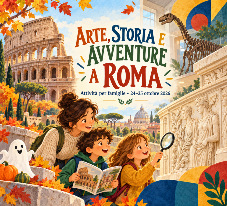Attività per bambini a Roma il 24 e 25 ottobre: visite tra arte, storia e archeologia