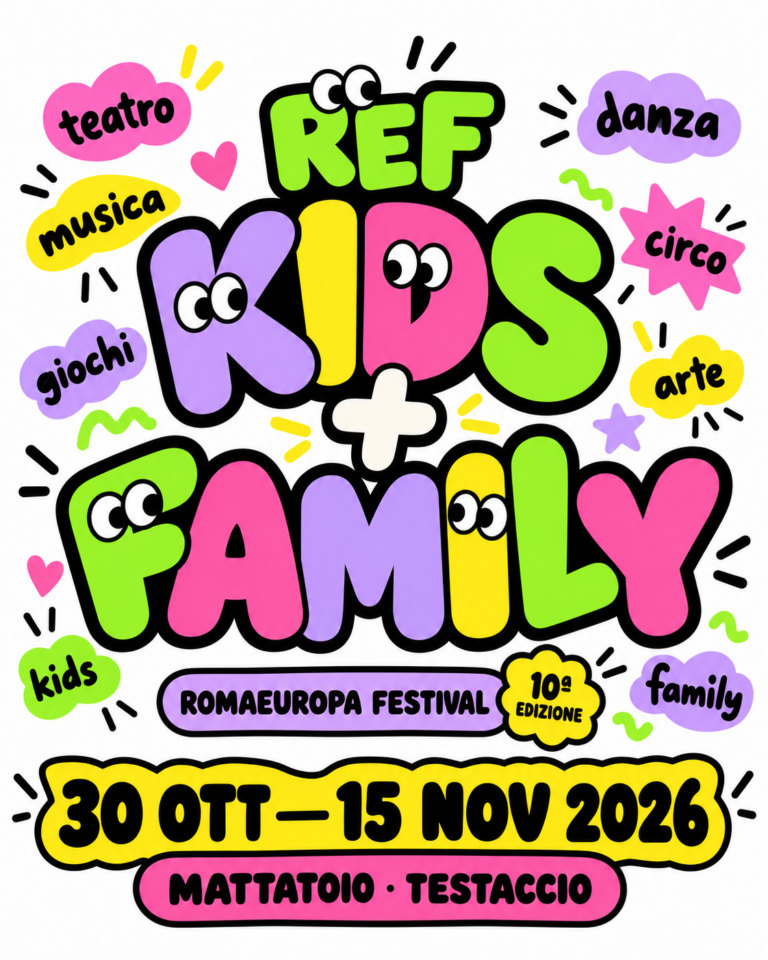 REF Kids & Family 2026: teatro, danza, circo e laboratori per bambini a Roma